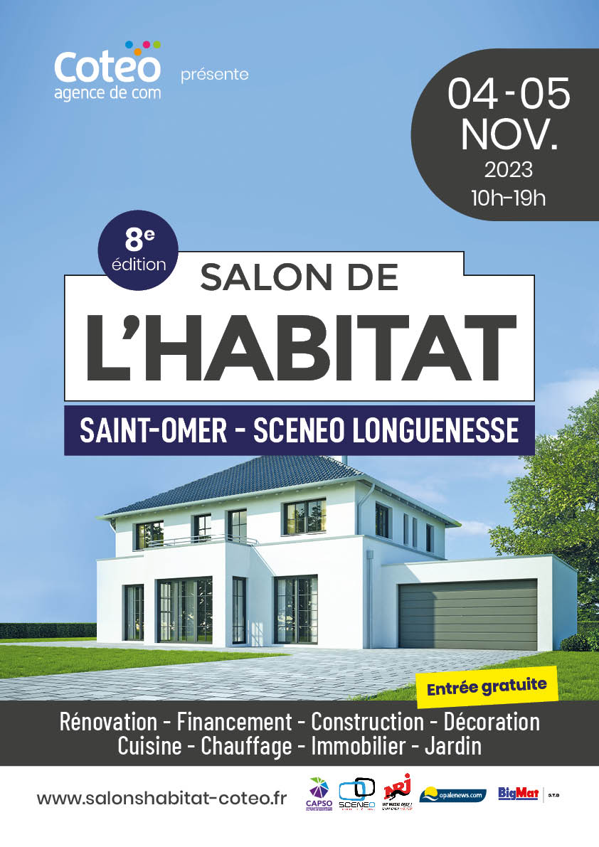 Affiche du Salon de l'Habitat de Saint-Omer