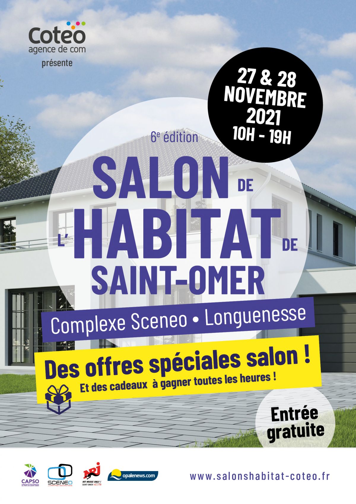 Affiche du Salon de l'Habitat de Saint-Omer