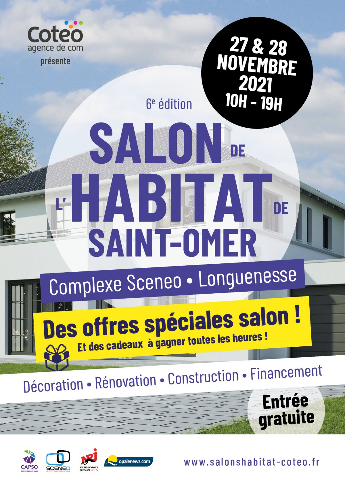 Affiche du Salon de l'Habitat de Saint-Omer